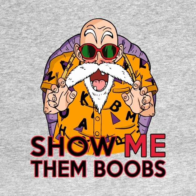 Master Roshi Pervert by VintageTeeShirt